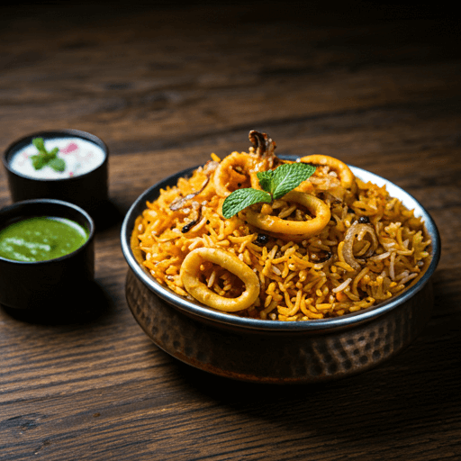 Squid Biriyani